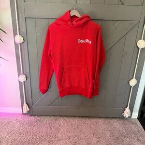 Men’s Odin Mfg Red Hoodie XS